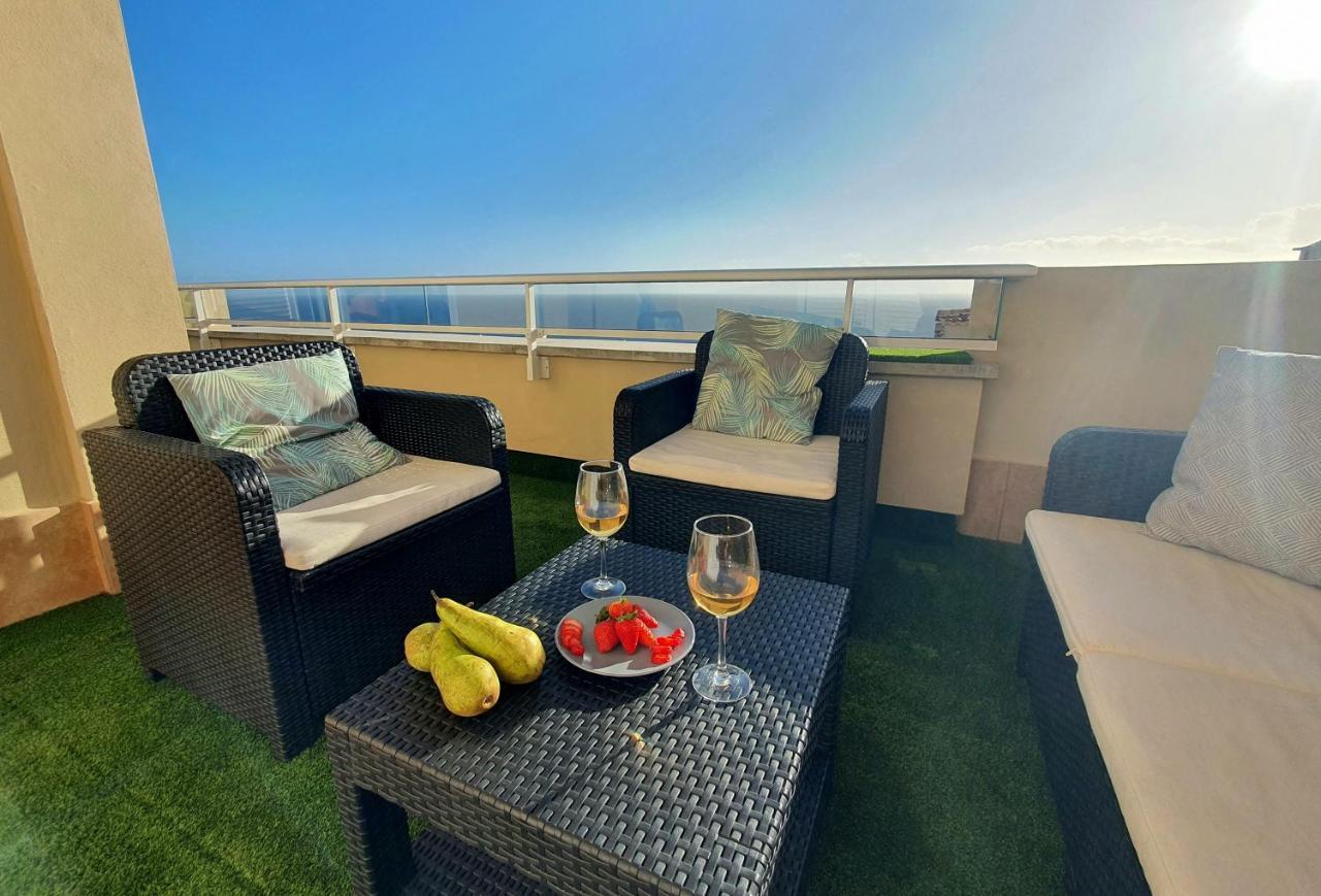 Los Gigantes Ocean View Apartment Puerto de Santiago  Eksteriør billede